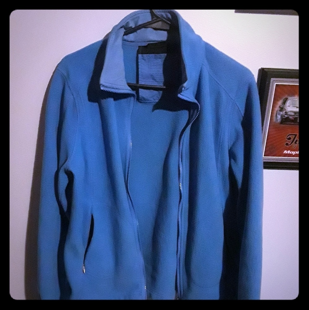 LL Bean medium full zip fleece